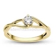 E120SB35 - GYÉMÁNT: 0.35ct (4,5mm Ø) Eljegyzési Gyűrű
