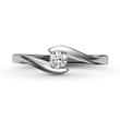 E14FB18 - GYÉMÁNT:  0.18 CT (=3.6mm Ø) Eljegyzési Gyűrű