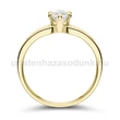 E17SB55 - GYÉMÁNT:  0.55 CT (4.75mm Ø) Eljegyzési Gyűrű