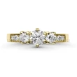 E18SB80 - GYÉMÁNT:  0.80 CT (4.75mm Ø) Eljegyzési Gyűrű