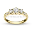 E18SB80 - GYÉMÁNT:  0.80 CT (4.75mm Ø) Eljegyzési Gyűrű