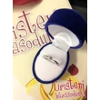 E1FB13 - GYÉMÁNT:  0.13 CT (=3.25mm Ø) Eljegyzési Gyűrű