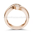 E204RB35 - GYÉMÁNT:  0.35 CT (=mm4.0Ø) Eljegyzési Gyűrű