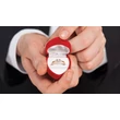 E208RB33 - GYÉMÁNT:  0.33 CT (3.75 mm Ø) Eljegyzési Gyűrű