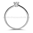 E209FB15 - GYÉMÁNT:  0.15 CT (3.40 mm Ø) Eljegyzési Gyűrű