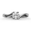 E20FB70 - GYÉMÁNT:  0.70 CT (=5.5mm Ø) Eljegyzési Gyűrű