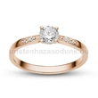 E210RB39 - GYÉMÁNT:  0.39 CT (4.5 mmØ) Eljegyzési Gyűrű