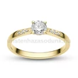 E210SB39 - GYÉMÁNT:  0.39 CT (4.5 mmØ) Eljegyzési Gyűrű