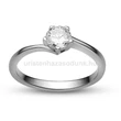 E214FB50 - GYÉMÁNT: 0,50ct (5,00mm Ø) Eljegyzési Gyűrű