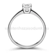 E21FB50 - GYÉMÁNT:  0.50 CT (=5.0mm Ø) Eljegyzési Gyűrű