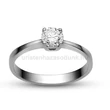 E21FB50 - GYÉMÁNT:  0.50 CT (=5.0mm Ø) Eljegyzési Gyűrű