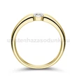 E22SB26 - GYÉMÁNT:  0.26 CT (=4.05mm Ø) Eljegyzési Gyűrű