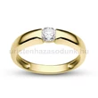 E22SB26 - GYÉMÁNT:  0.26 CT (=4.05mm Ø) Eljegyzési Gyűrű
