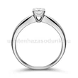 E23FB30 - GYÉMÁNT:  0.30 CT (=4.2mm Ø) Eljegyzési Gyűrű