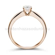 E23RB30 - GYÉMÁNT:  0.30 CT (=4.2mm Ø) Eljegyzési Gyűrű