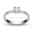 E25FB30 - GYÉMÁNT:  0.30 CT (=4.2mm Ø) Eljegyzési Gyűrű