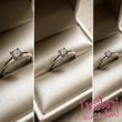 E25FB35 - GYÉMÁNT:  0.35 CT (=4.5mm Ø) Eljegyzési Gyűrű