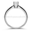 E26FB27 - GYÉMÁNT:  0.27 CT (=4.1mm Ø) Eljegyzési Gyűrű