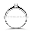 E2FB20 - GYÉMÁNT:  0.20 CT (=3.7mm Ø) Eljegyzési Gyűrű