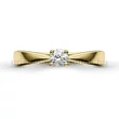 E2SB23 - GYÉMÁNT:  0.23 CT (=3.9mm Ø) Eljegyzési Gyűrű