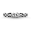 E301FB28 - GYÉMÁNT:  0.28 CT (=3.6mm Ø) Eljegyzési Gyűrű