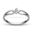 E305.2FB12 - GYÉMÁNT:  0.12 CT (=2.00mm Ø) Eljegyzési Gyűrű