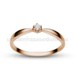E30.2RB09 - GYÉMÁNT:  0.09 CT (=2.80mm Ø) Eljegyzési Gyűrű