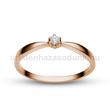 E30RB06 - GYÉMÁNT:  0.06 CT (=2.5mm Ø) Eljegyzési Gyűrű