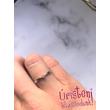 E30.2FB09 - GYÉMÁNT:  0.09 CT (=2.80mm Ø) Eljegyzési Gyűrű