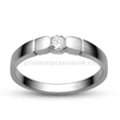 E310FB16 - GYÉMÁNT:  0.16 CT (=3.5mm Ø) Eljegyzési Gyűrű