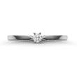 E331FB09 - GYÉMÁNT:  0.09 CT (=2.8mm Ø) Eljegyzési Gyűrű