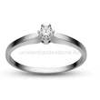 E331FB09 - GYÉMÁNT:  0.09 CT (=2.8mm Ø) Eljegyzési Gyűrű