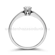 E331FB09 - GYÉMÁNT:  0.09 CT (=2.8mm Ø) Eljegyzési Gyűrű