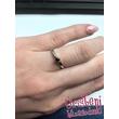 E331FB09 - GYÉMÁNT:  0.09 CT (=2.8mm Ø) Eljegyzési Gyűrű