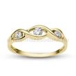 E336SB23 - GYÉMÁNT:  0.23 CT (3.0mm Ø) Eljegyzési Gyűrű