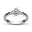 E347FB11 - GYÉMÁNT:  0.11 CT (1.75mm Ø) Eljegyzési Gyűrű