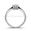 E347FB11 - GYÉMÁNT:  0.11 CT (1.75mm Ø) Eljegyzési Gyűrű