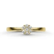 E347SB11 - GYÉMÁNT:  0.11 CT (1.75mm Ø) Eljegyzési Gyűrű E347SB11 - GYÉMÁNT:  0.11 CT (1.75mm Ø) Eljegyzési Gyűrű