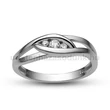 E354FB09 - GYÉMÁNT: 0.09 CT (=2.5mm Ø) Eljegyzési Gyűrű
