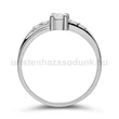 E358FB28 - GYÉMÁNT:  0.28 CT (3.70mm Ø) Eljegyzési Gyűrű