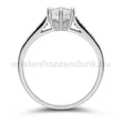 E362FB62 GYÉMÁNT:  0.50 CT (=5.0mm Ø) Eljegyzési Gyűrű