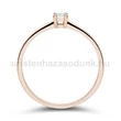 E365RB09 - GYÉMÁNT:  0.09 CT (=2.80mm Ø) Eljegyzési Gyűrű
