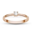 E365RB09 - GYÉMÁNT:  0.09 CT (=2.80mm Ø) Eljegyzési Gyűrű