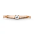 E365RB09 - GYÉMÁNT:  0.09 CT (=2.80mm Ø) Eljegyzési Gyűrű