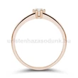E366RB09 - GYÉMÁNT:  0.09 CT (=2.80MM Ø) Eljegyzési Gyűrű