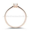 E367RB26 - GYÉMÁNT:  0.26 CT (=4.00mm Ø) Eljegyzési Gyűrű