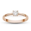 E367RB26 - GYÉMÁNT:  0.26 CT (=4.00mm Ø) Eljegyzési Gyűrű