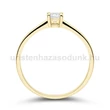 E367SB26 - GYÉMÁNT:  0.26 CT (=4.00mm Ø) Eljegyzési Gyűrű