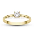 E367SB26 - GYÉMÁNT:  0.26 CT (=4.00mm Ø) Eljegyzési Gyűrű