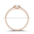 E368RB26 - GYÉMÁNT:  0.26 CT (=4.0mm Ø) Eljegyzési Gyűrű
